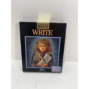 Electronic Arts Deluxe WRITE IIGS Retro Design Software 2 Floppy Disks RARE